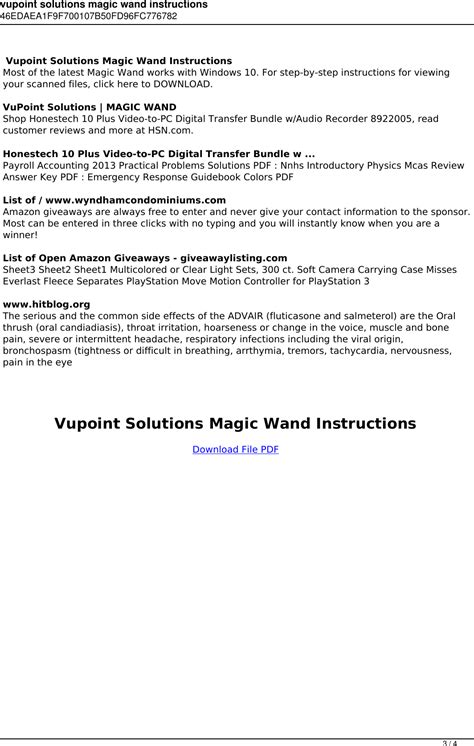 Vypoint magic wans